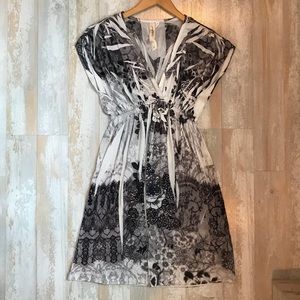 Women’s Cristinalove black & white sundress Small